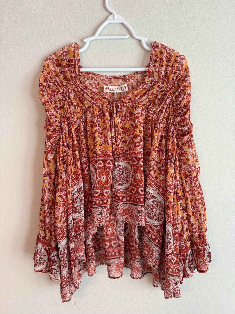 Free People Lorraine Kimono Top Medium